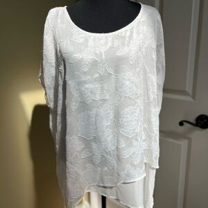 Calvin Klein, women’s blouse, Size 1x, white